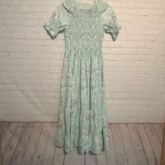 SundayUp Women’s Smocked Maxi Dress – Size M 🌿👗 - Picture 1 of 2